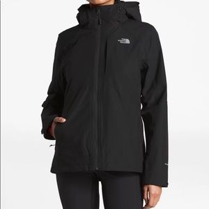 North face basic black jacket